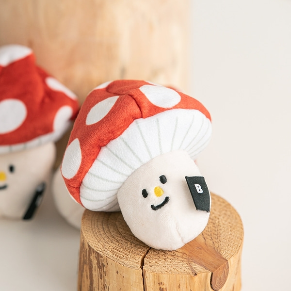 버섯 노즈워크 장난감 (노즈워크/바스락/삑삑)